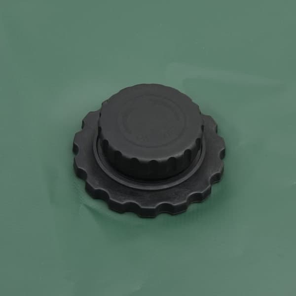 The Living Store Vattentank med kran vikbar 500 L PVC -  Bevattning