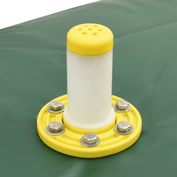 The Living Store Taitettava vesisäiliö hanalla 2100 l PVC - Kastelu