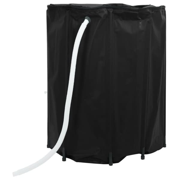 The Living Store vandtank med hane sammenfoldelig 1350 l PVC - Vandingsartikler