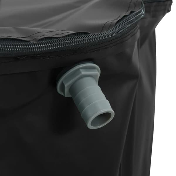 The Living Store vandtank med hane sammenfoldelig 1350 l PVC - Vandingsartikler