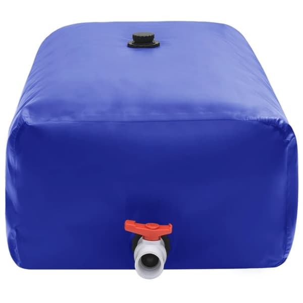 The Living Store Vattentank med kran vikbar 500 L PVC - Bevattning