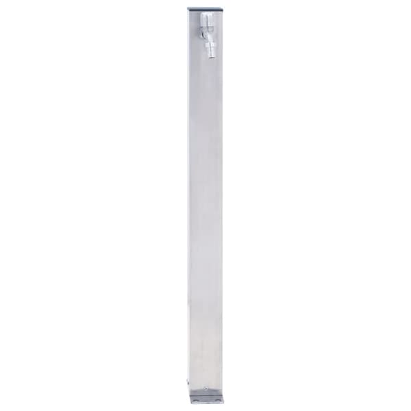 Puutarhan vesipylväs 80 cm ruostumaton teräs neliskulmainen - Vesipylväs - Vesipylväät - Home & Living