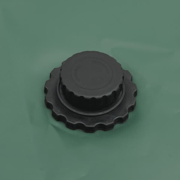 vandtank med hane sammenfoldelig 1000 l PVC