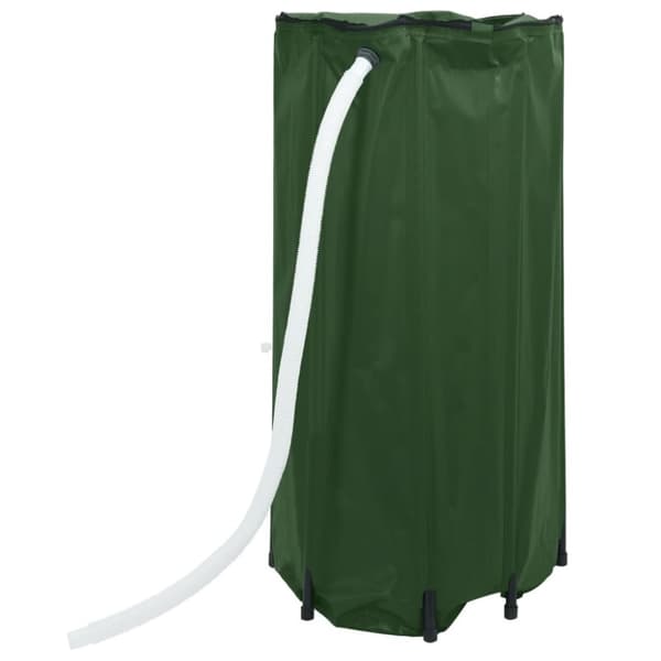 vidaXL vandtank med hane sammenfoldelig 100 l PVC