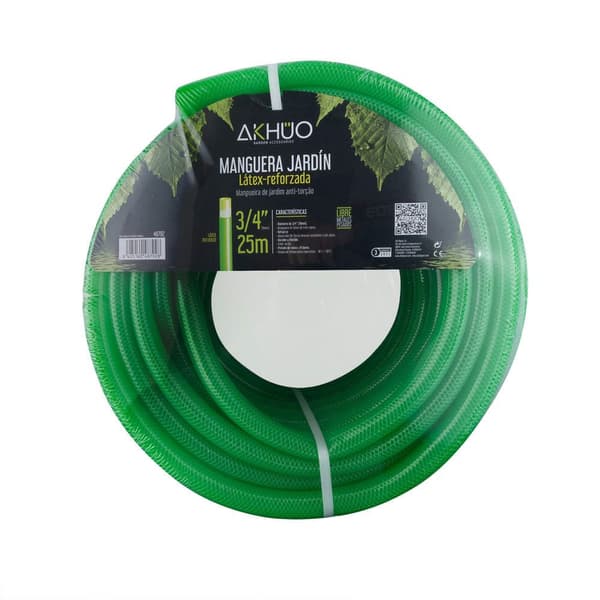 Akhuo Förstärkt Latexslang 3/4´´ 25 M