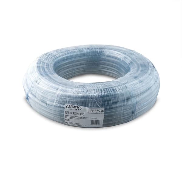 Akhuo Gennemsigtig Pvc-rør 12x16 Mm 50 M