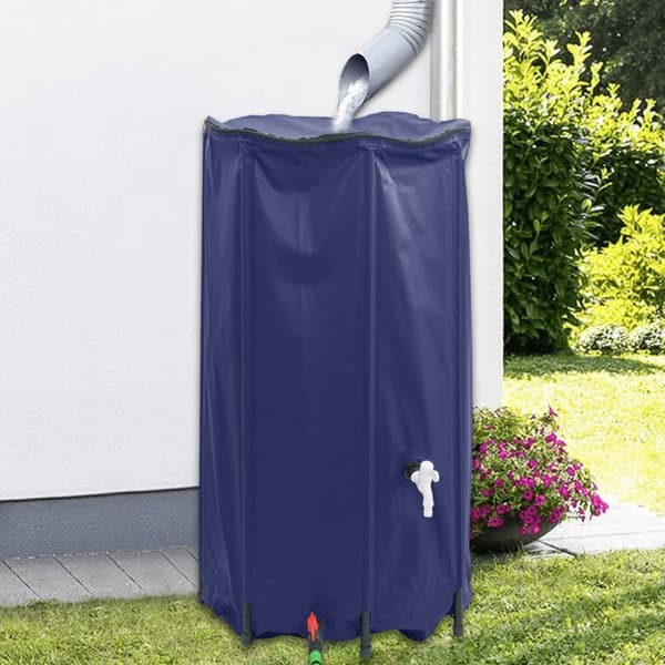 Vattentank med kran vikbar 380 L PVC