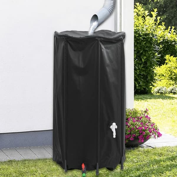 Vattentank med kran vikbar 380 L PVC