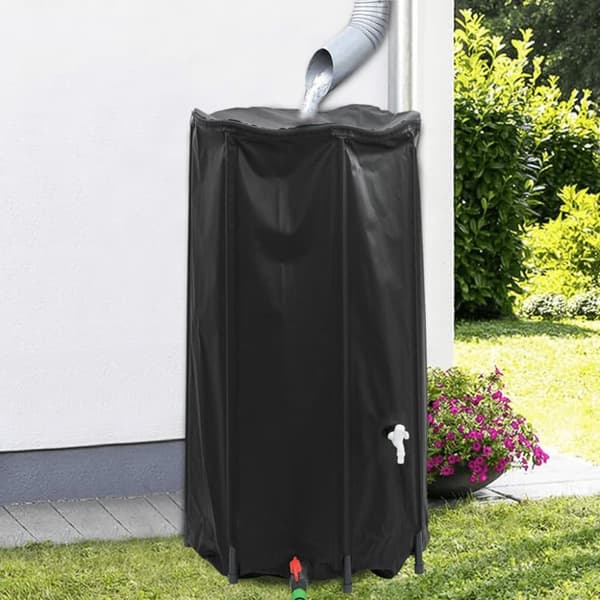 Vattentank med kran vikbar 250 L PVC