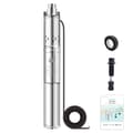 Miniatyrbillede 4 af 4: Solartauppumpe, 370W effekt, maksimal flow 2T/t, maksimal løftehøjde 65M,370W, DC 24V