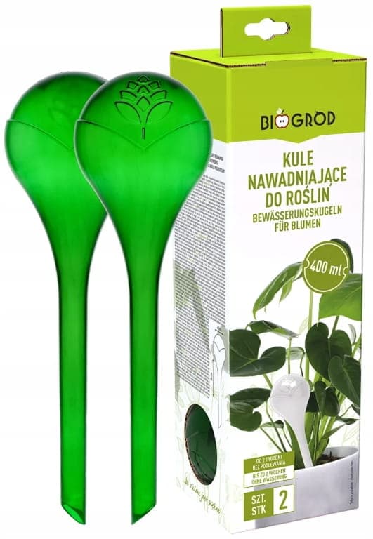 Sæt med 2 vandkugler til blomster 400 ml