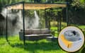 Miniatyrbillede 8 af 9: Udendørs vandgardin 15 m havesprinkler