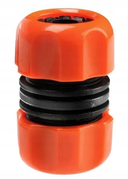 Reparator 1/2 tomme haveslangekobling orange