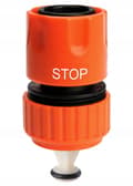 Miniatyrbild 1 av 2: Trädgårdssnabbkoppling 1/2 tums stoppslang
