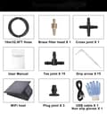 Miniatyrbild 2 av 2: Automatiskt Droppbevattningskit, Slang, Justerbara Dropphuvuden, WiFi Kontroll,Svart Rör 15Heads