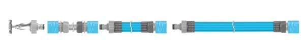 SPRING sprinklerslange, 15 m rulle