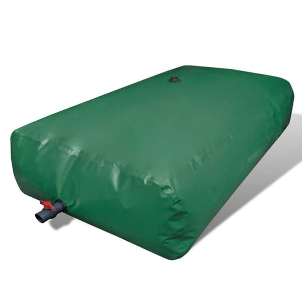 vidaXL sammenklappelig vandbeholder 3000 l PVC