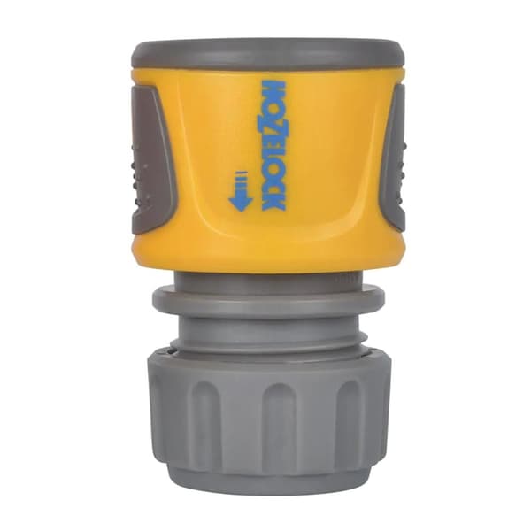 Hozelock Hose End Connector Standard Yellow One Size