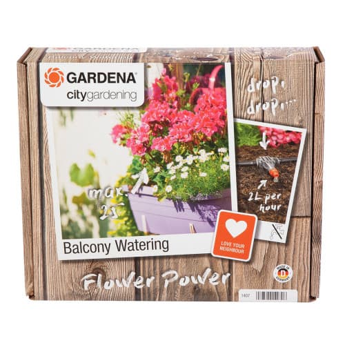 Gardena - city gardening Balkongbevattning