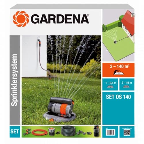 Gardena - Set Rektangulärspridare OS 140