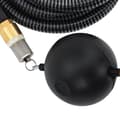 Miniatyrbilde 4 av 8: vidaXL Sugeslange med messingkoblinger svart 1,1" 25 m PVC