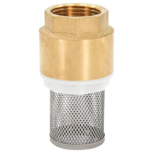vidaXL Sugslang med kopplingar mässing grön 1,1" 4 m PVC