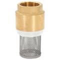 Miniatyrbillede 6 af 7: vidaXL sugeslange med messingkoblinger 1,1" 4 m PVC sort