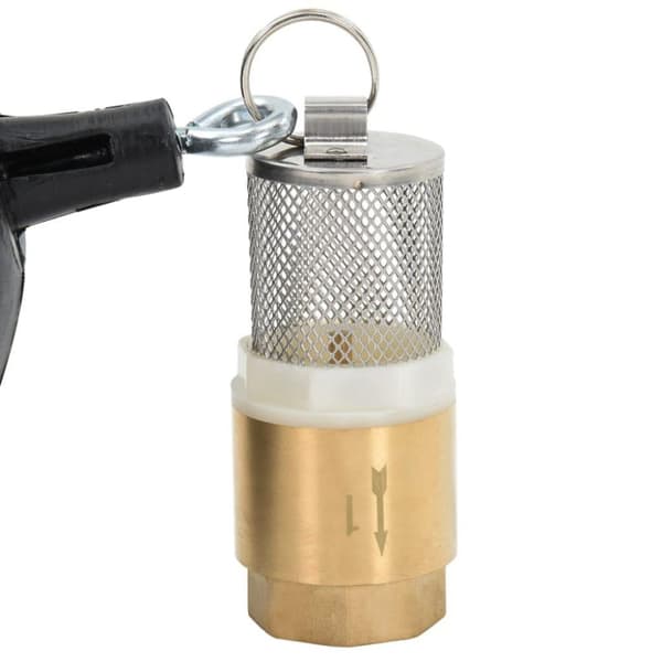 vidaXL sugeslange med messingkoblinger 1,1" 10 m PVC grøn