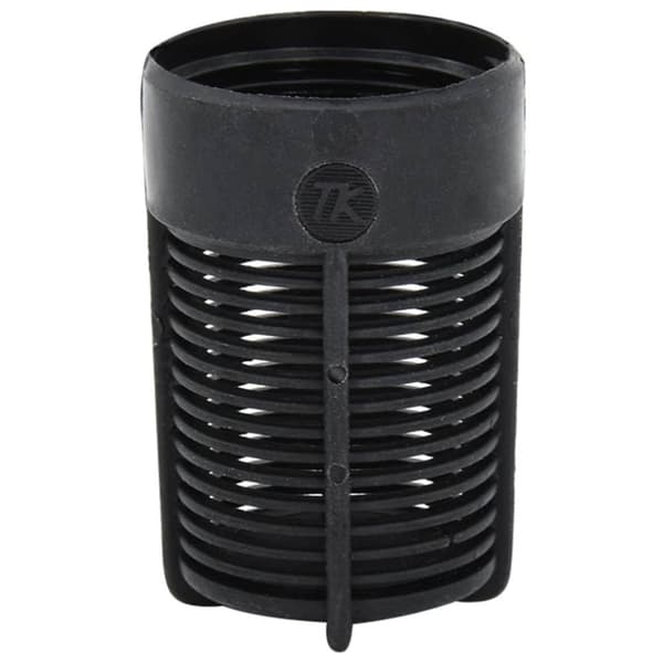 vidaXL Sugslang med kopplingar mässing svart 1" 10 m PVC