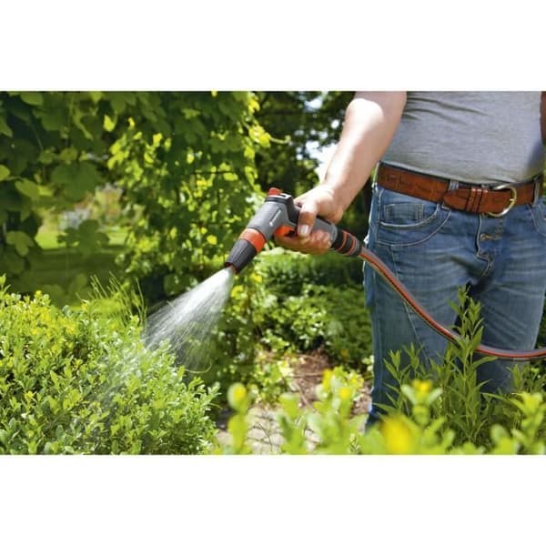 GARDENA Comfort bevattnings- och rengöringspistol - Koncentrerad spray och dimma - Spraylås - 5 års garanti (18301-20)
