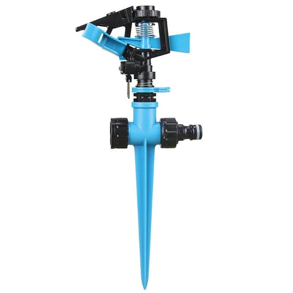 Plast hage sprinkler plen sprinkler justerbar vinkel