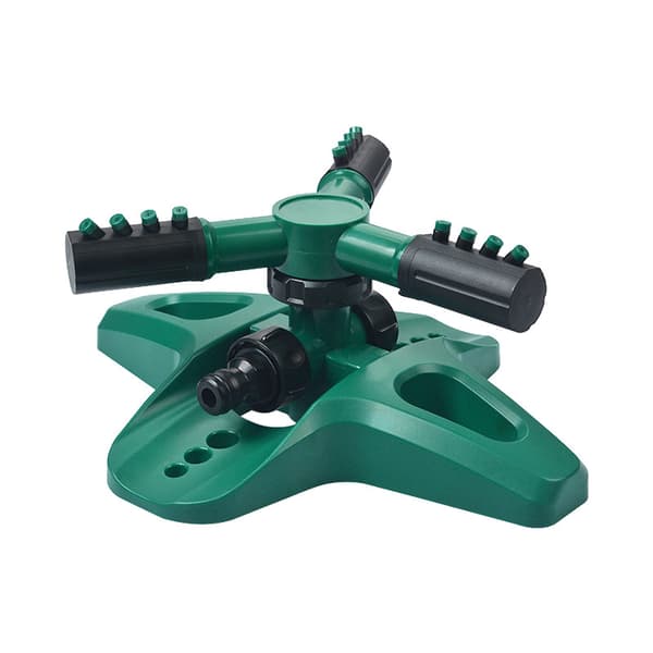Plen sprinkler hage sprinkler justerbar 360-graders rotasjon bred dekning