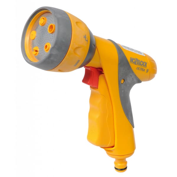 Hozelock Plus Hose Spray Gun Yellow/Grey/Red One Size