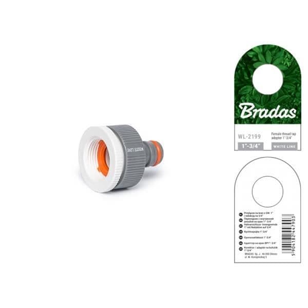 White Line nippel krananslutning med 1-2-3 - Bradas - BLF25 WL 2199