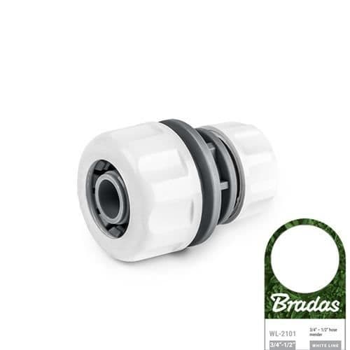 Rörkoppling - BRADAS - WL 2101 - Vit - 4 x 2 x 2 cm - Droppbevattning