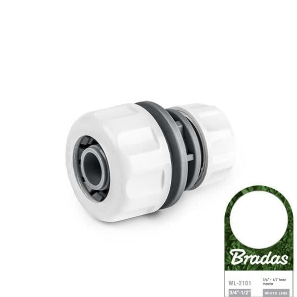 Rörkoppling - BRADAS - WL 2101 - Vit - 4 x 2 x 2 cm - Droppbevattning