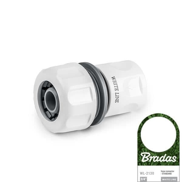 Rörkoppling - BRADAS - BLF25 WL 2130 - Vit - Droppbevattning - 30 m