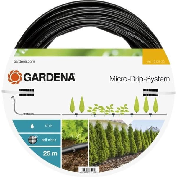 GARDENA Slang med integrerade ytdroppare 13 mm – För droppvattning – 2 års garanti