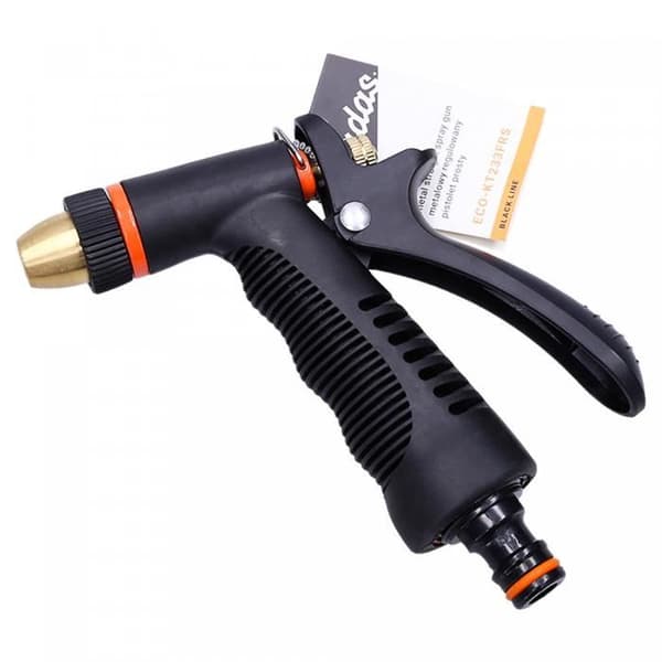 JUSTERBAR METALL SPRAYPISTOL PROFI BRADAS BLACK LINE | SPraymunstycke