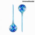 Miniatyrbild 4 av 4: Automatiska bevattningsballonger - InnovaGoods - Aqua·loon - Paket om 2 - Trädgårdsbevattning - Blå