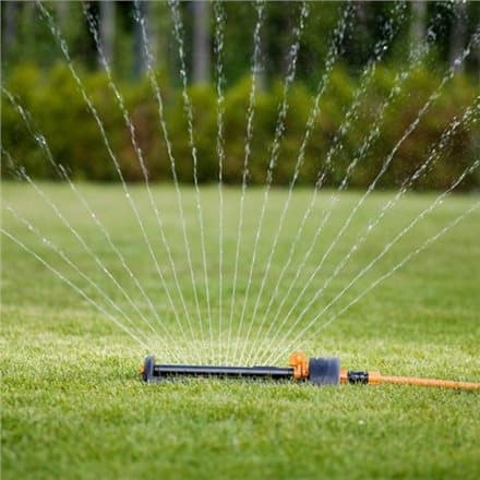 Fiskars 1023662 water sprinkler Metal, Plastic Black, Orange