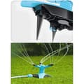 Miniatyrbild 2 av 2: Rotationsspridare - Cellfast - Ergonomisk - Vattendiameter 15 m - Jämn bevattning - 12 munstycken