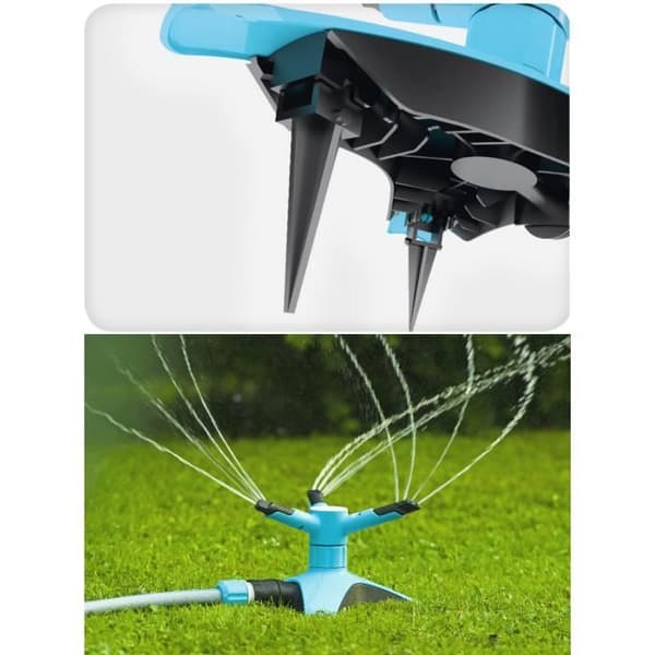Rotationsspridare - Cellfast - Ergonomisk - Vattendiameter 15 m - Jämn bevattning - 12 munstycken