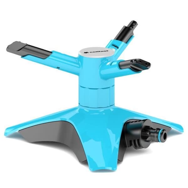 Rotationsspridare - Cellfast - Ergonomisk - Vattendiameter 15 m - Jämn bevattning - 12 munstycken