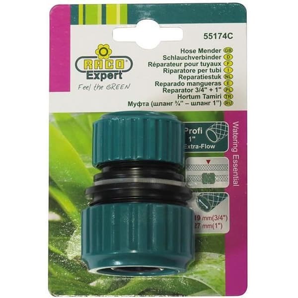 Reparatör extraflow reducerad för 25 mm - 19 mm slang