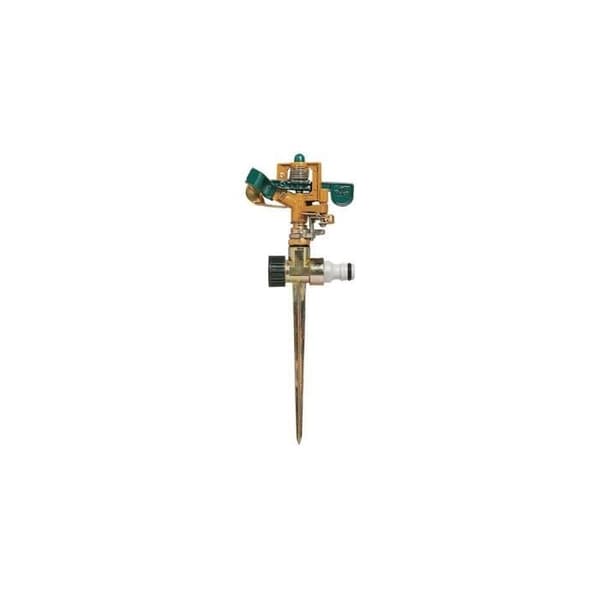 Brass sprayer - RACO EXPERT - Justerbar fra 30 til 360° - Orange - Vande - 30 m - Havevanding