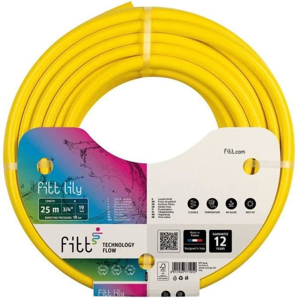 FITT Rör Lily - Ø19mmx25m - Gul