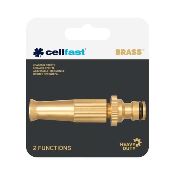 Enkelsprinkler Cellfast BRASS 52-890 Mässing Kontinuerligt justerbar stråle