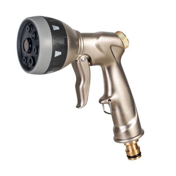 Cellfast sprinkler, pistolformad, 7 funktioner, mässing, MÄSSING