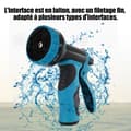 Miniatyrbild 2 av 4: INN Expanderbar Trädgårdsslang 30m Flexibel Magic Hose Anti-Leak Lätt och lätt att förvara Slitstark Expanderbar Trädgårdsslang Blå
